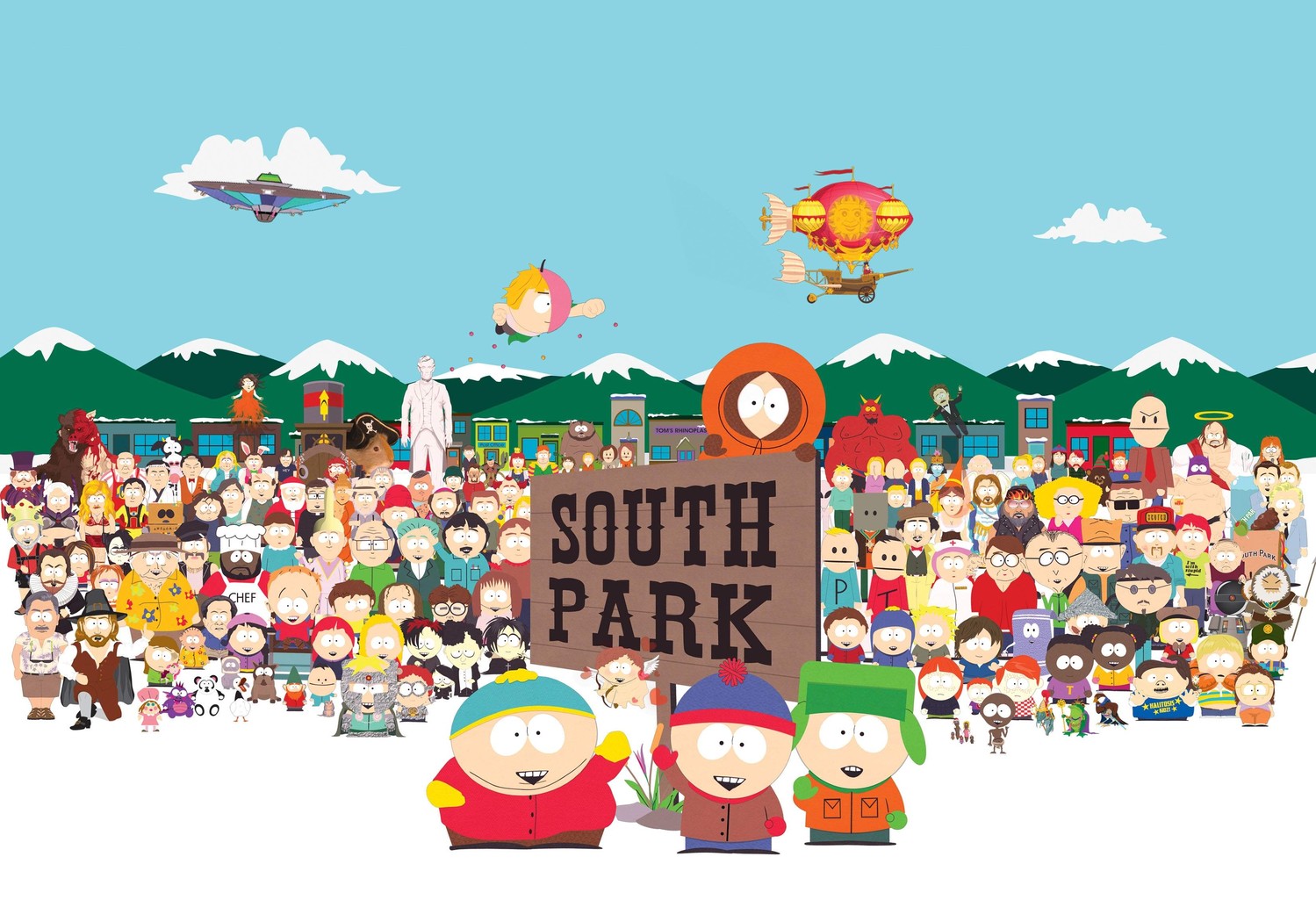 Șapte fenomene anticipate de South Park